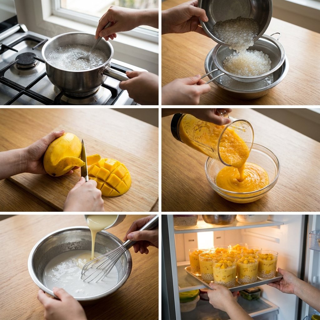 Mango Sago Pudding Recipe: Creamy Tropical Dessert Guide 2026 14 mango sago pudding recipe