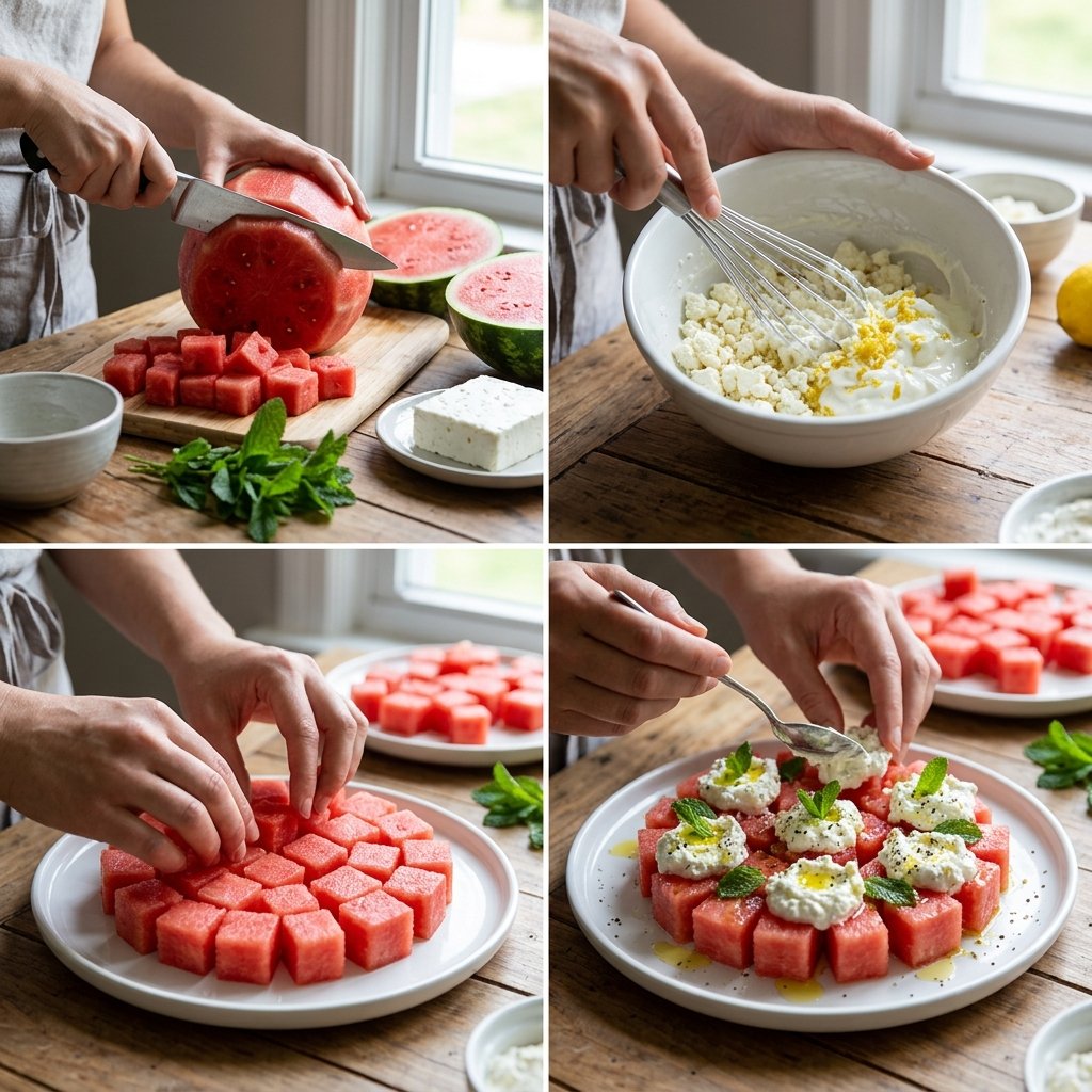 Watermelon With Whipped Feta Recipe: A Refreshing Summer Appetizer 2026 14 Watermelon With Whipped Feta Recipe