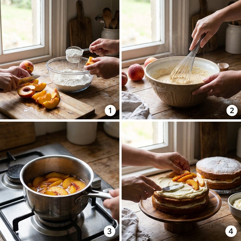 Peaches and Cream Victoria Sandwich Recipe 2026 12 Peaches and Cream Victoria Sandwich Recipe