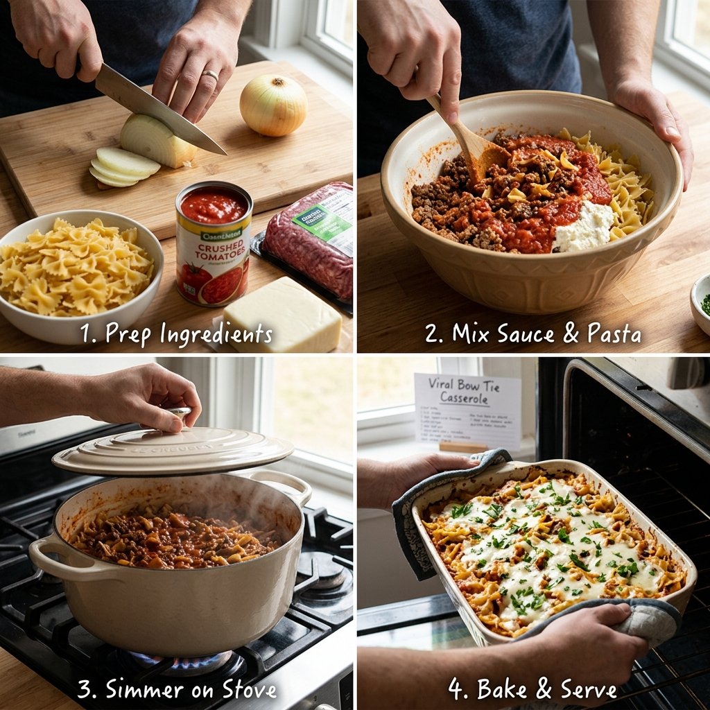 Viral Bow Tie Casserole Recipe: The Ultimate Comfort Food 2026 14 Viral Bow Tie Casserole Recipe