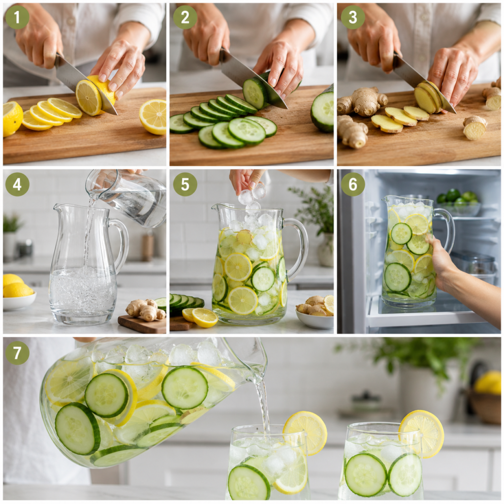 Lemon Ginger Cucumber Water Recipe: The Ultimate Refreshing Detox Drink 2026 14 Lemon Ginger Cucumber Water Recipe