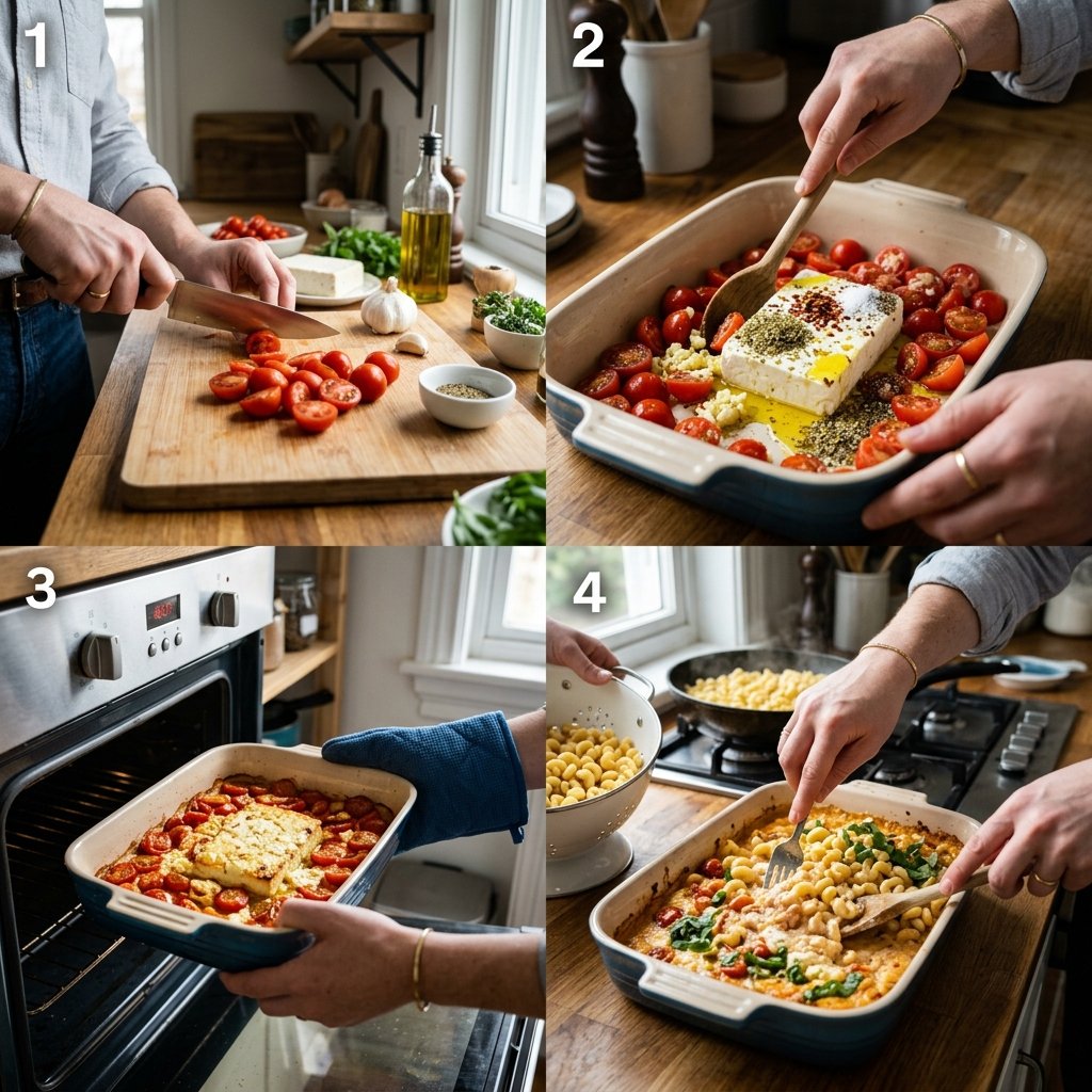 Viral Baked Feta Pasta Recipe