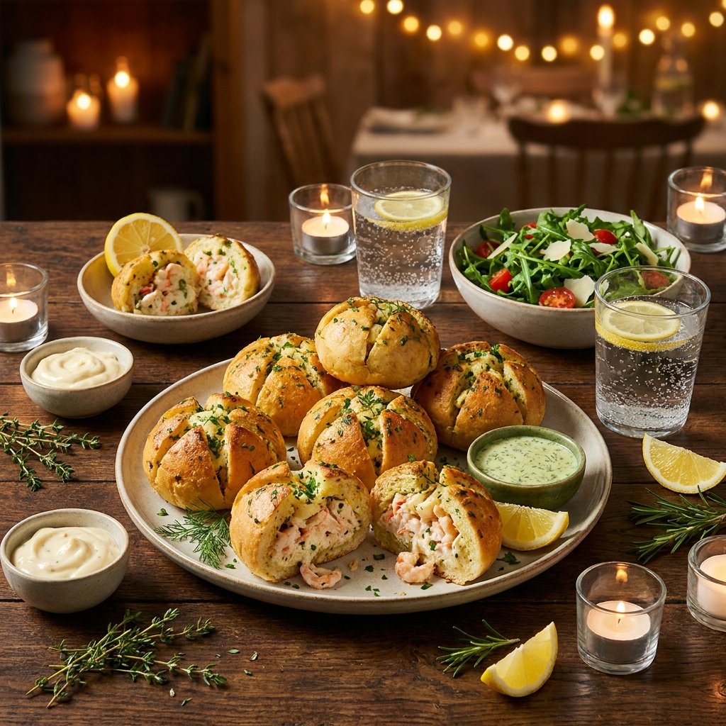 Crabby Shrimp Stuffed Garlic Bread Bombs Recipe: Crispy Appetizer Perfection 2026 15 crabby shrimp stuffed garlic bread bombs recipe