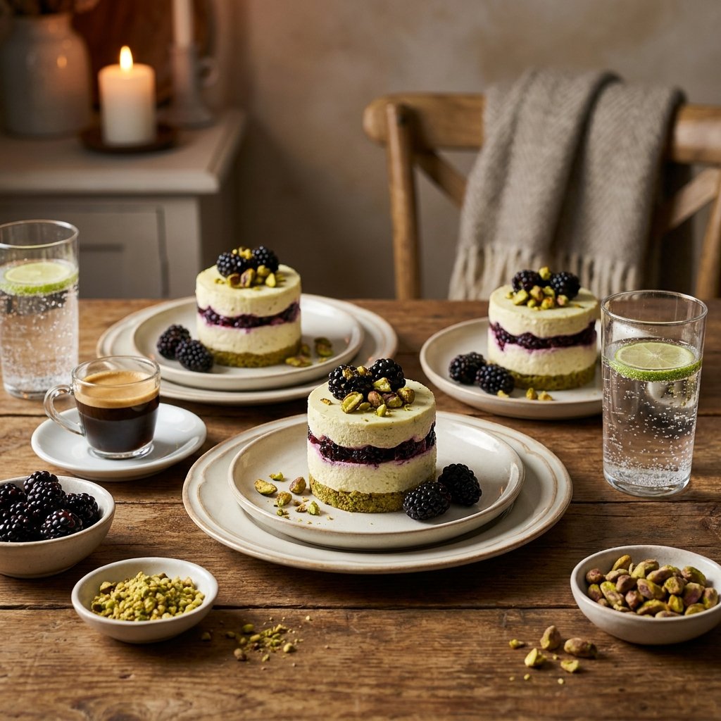 Pistachio Blackberry Cheesecake Towers Recipe: Elegant Dessert Guide 2026 15 pistachio blackberry cheesecake towers recipe