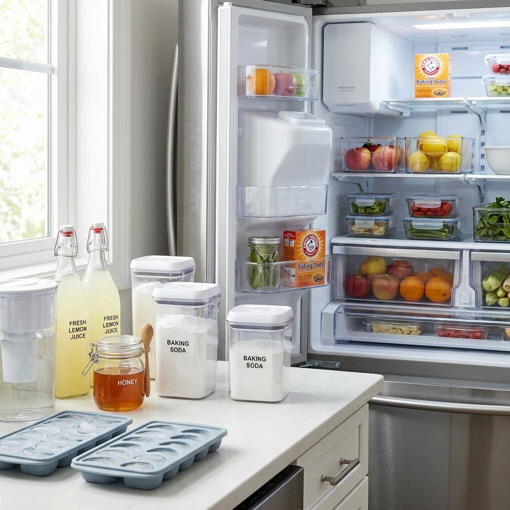 Baking Soda Lemon and Ice Recipe