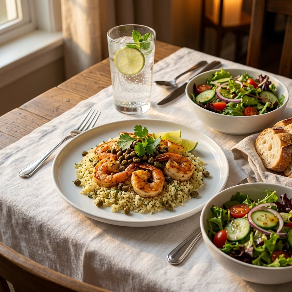 Mojo Shrimp With Couscous and Fried Capers Recipe 2026 15 Mojo Shrimp With Couscous and Fried Capers Recipe
