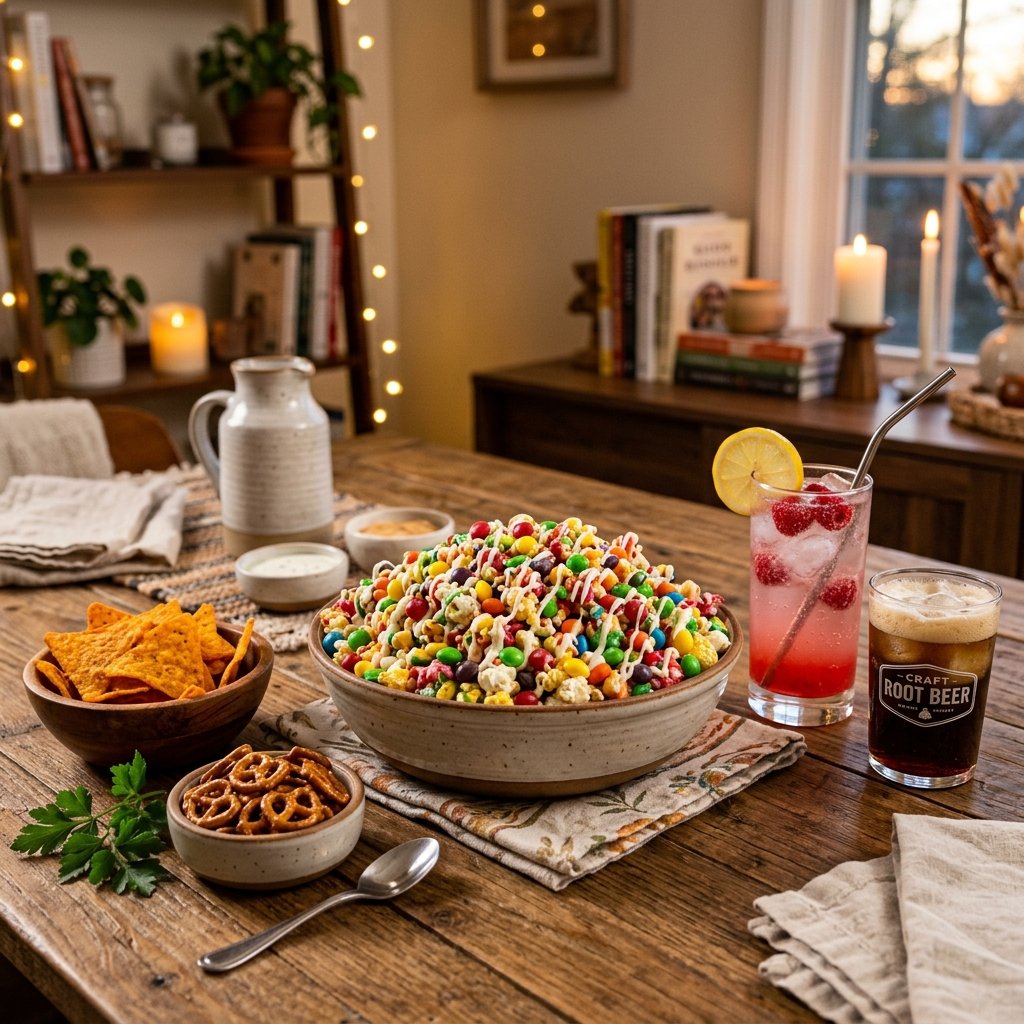 Viral Skittles Popcorn Recipe: The Ultimate Sweet Crunchy Snack 2026 15 Viral Skittles Popcorn Recipe