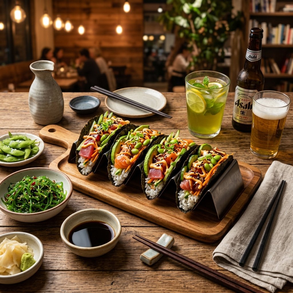 Viral Sushi Tacos Recipe
