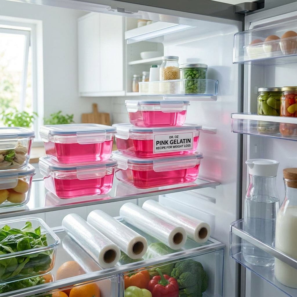 dr oz pink gelatin recipe for weight loss recipe