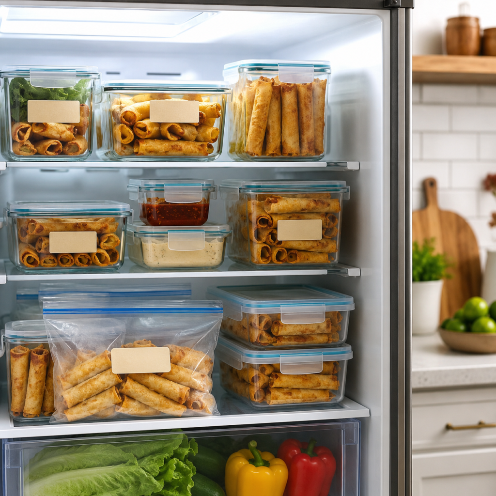 Air fryer lumpia chips weight loss snack Recipe