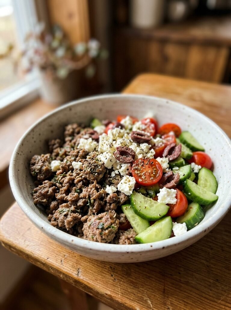 High Protein Beef Cucumber Feta Dinner Bowl 17 Beef cucumber feta dinner bowl 202605092223 1