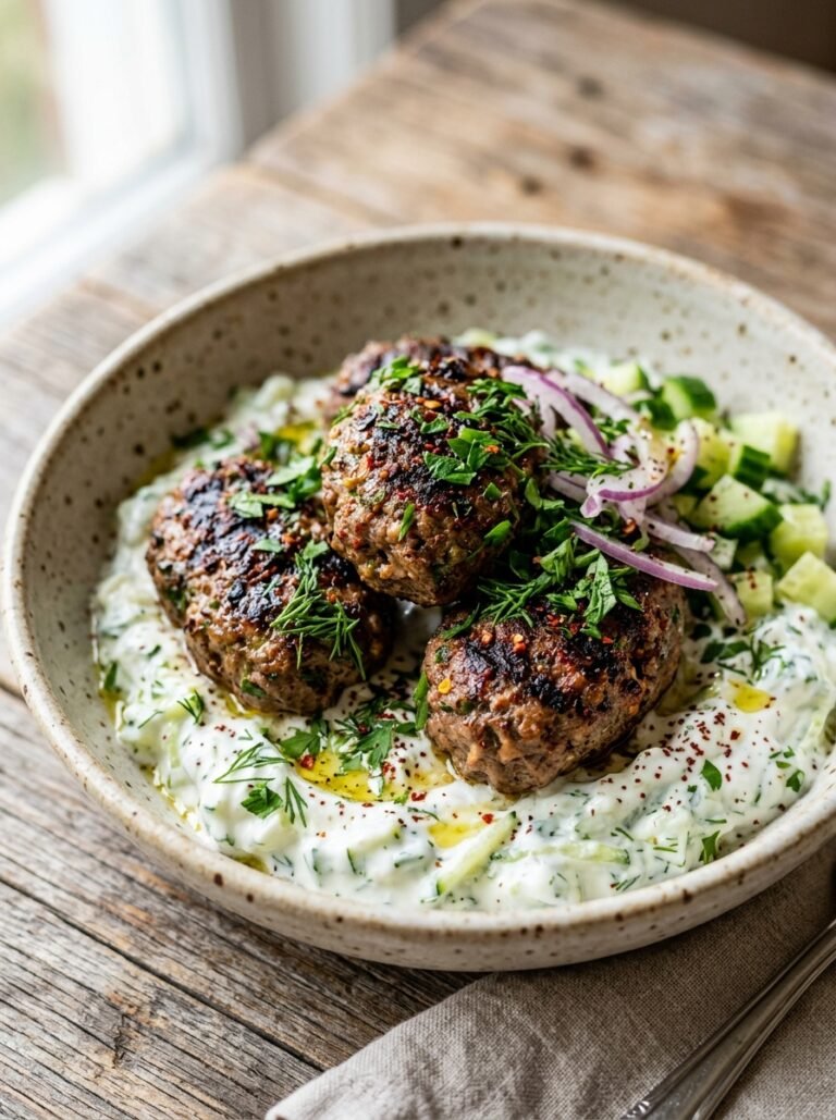 High Protein Beef Kofta Cucumber Yogurt Bowl Recipe 17 Beef kofta cucumber yogurt bowl 202606031536