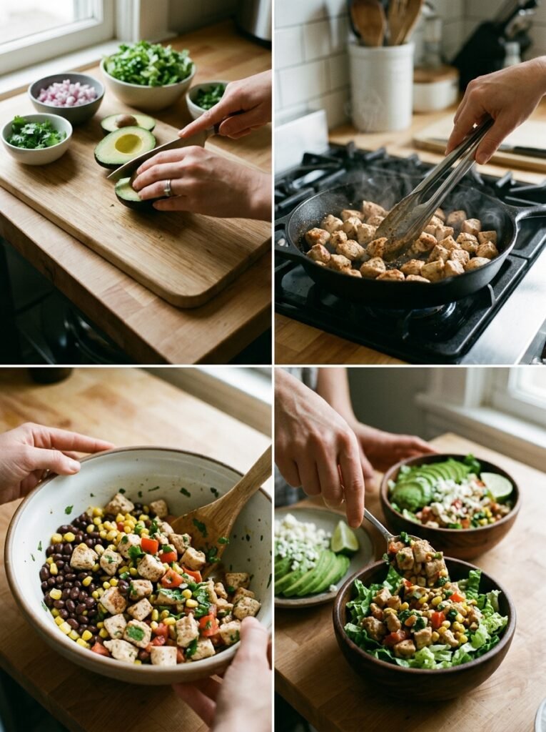 High Protein Chicken Avocado Lettuce Lunch Bowl 14 Chicken avocado lettuce lunch bowl 202606081455 2