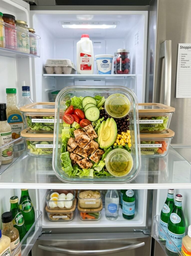 High Protein Chicken Avocado Lettuce Lunch Bowl 16 Chicken avocado lettuce lunch bowl 202606081455 4