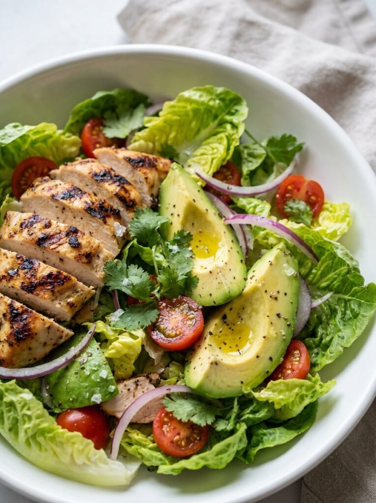High Protein Low Calorie Chicken Avocado Lettuce Salad: A Crisp, Fresh Recipe 12 Chicken avocado lettuce salad 202605131458