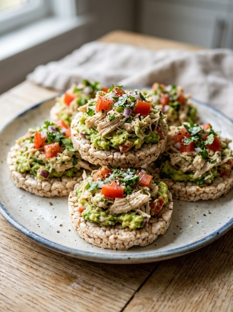 High Protein Chicken Avocado Rice Cake Bites: A Homemade Healthy Snack 17 Chicken avocado rice cake bites 202605240008