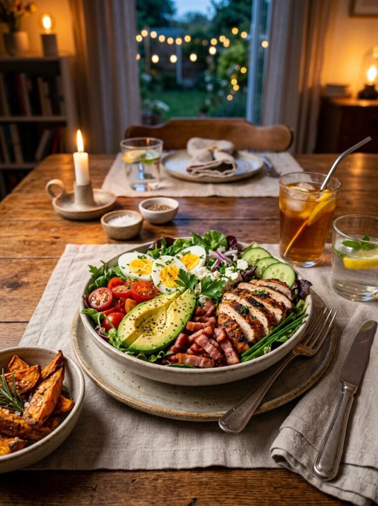 High Protein Chicken Bacon Avocado Dinner Salad 4 Chicken bacon avocado dinner salad 202605301351 1