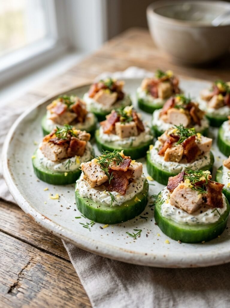 Chicken bacon cucumber bites 202605141433