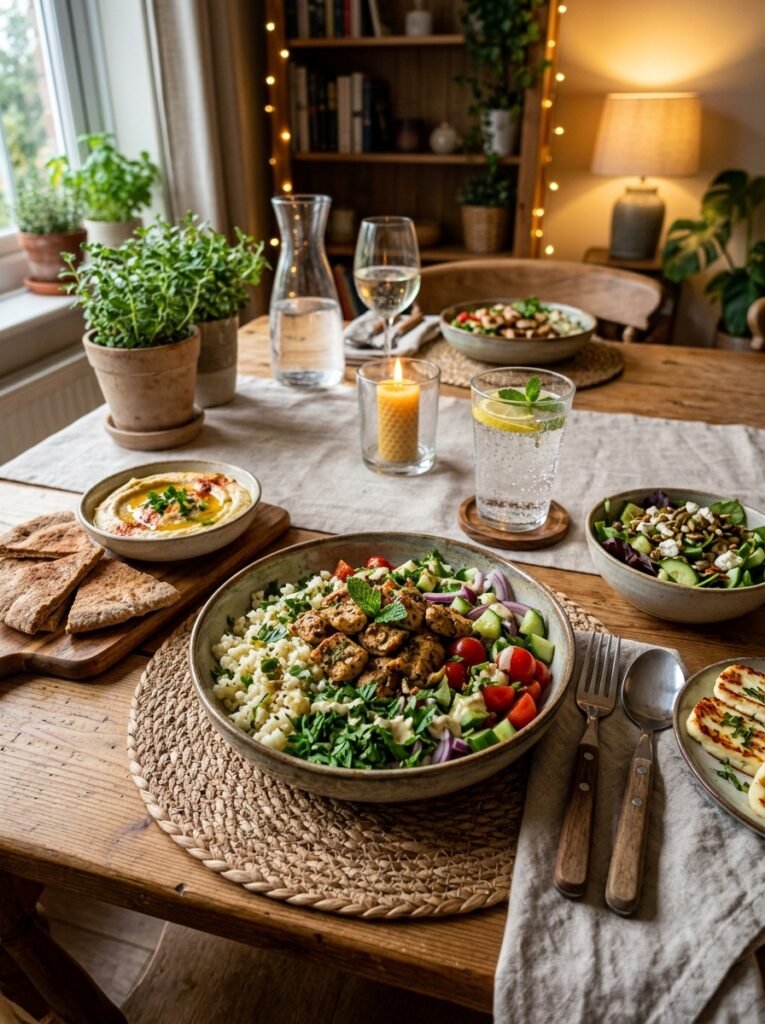 high protein low calorie chicken cauliflower tabbouleh 15 Chicken cauliflower tabbouleh setup 202605102106