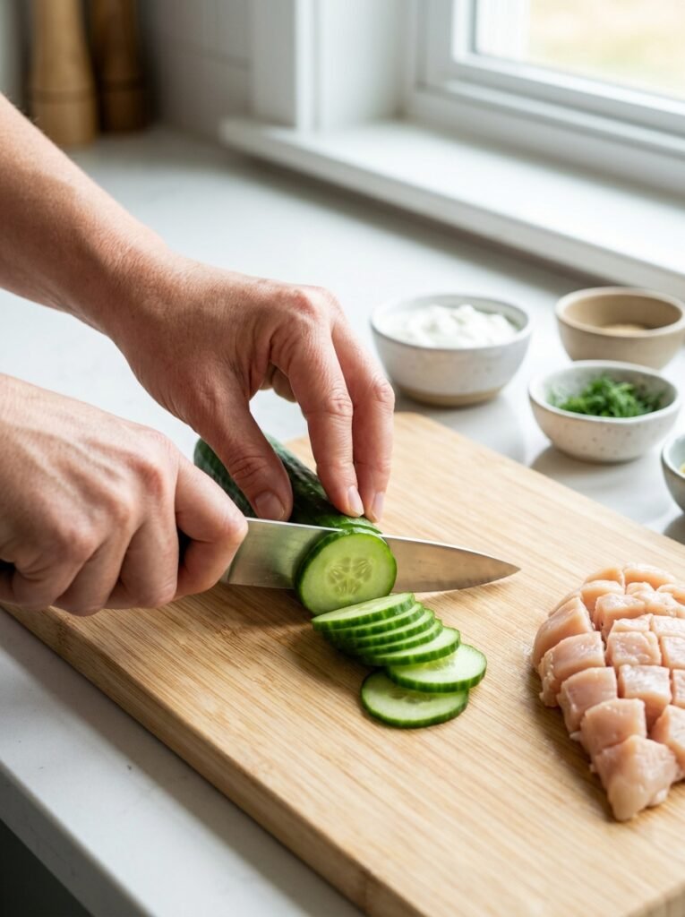 Chicken cucumber bento lunch pro… 202605021418