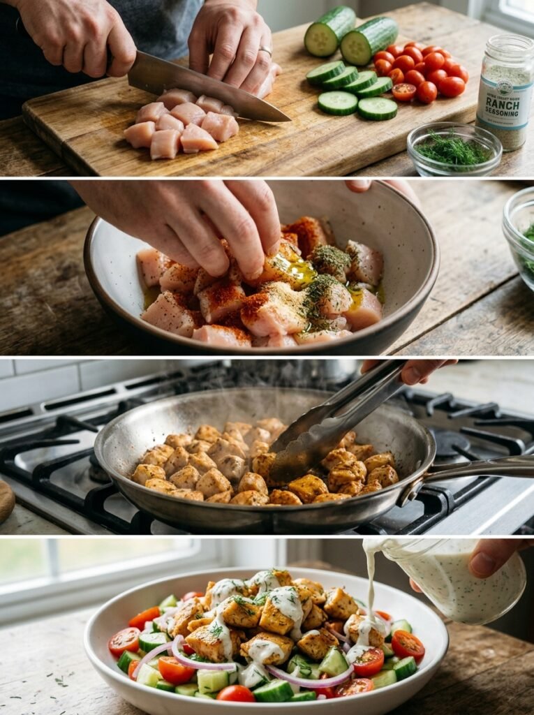 high protein low calorie chicken cucumber ranch plate: The Ultimate Healthy Dinner Recipe 14 Chicken cucumber ranch plate coo… 202605171837