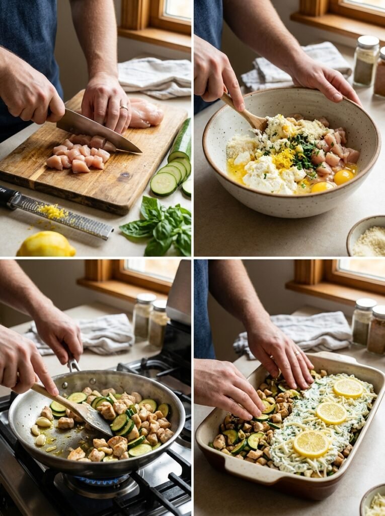 high protein chicken lemon ricotta zucchini bake 14 Chicken lemon ricotta zucchini bake 202606081442 2