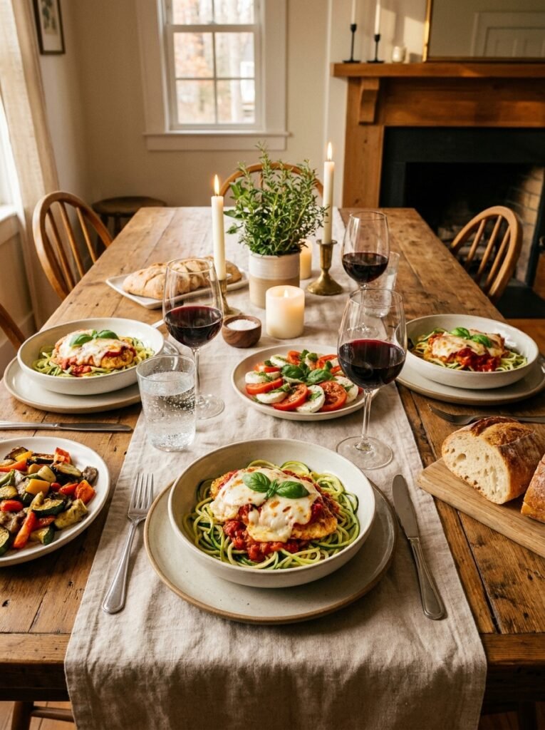 Easy High Protein Chicken Parmesan Zucchini Bowls: The Ultimate Healthy Weeknight Meal 15 Chicken parmesan zucchini bowls 202605132123 1