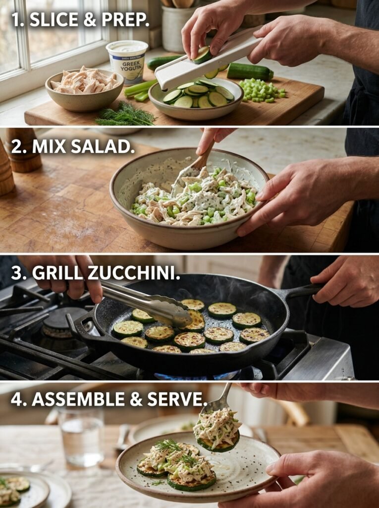 High Protein Chicken Salad Zucchini Chips: A Delicious and Healthy Recipe 14 Chicken salad zucchini chips coo… 202605081724