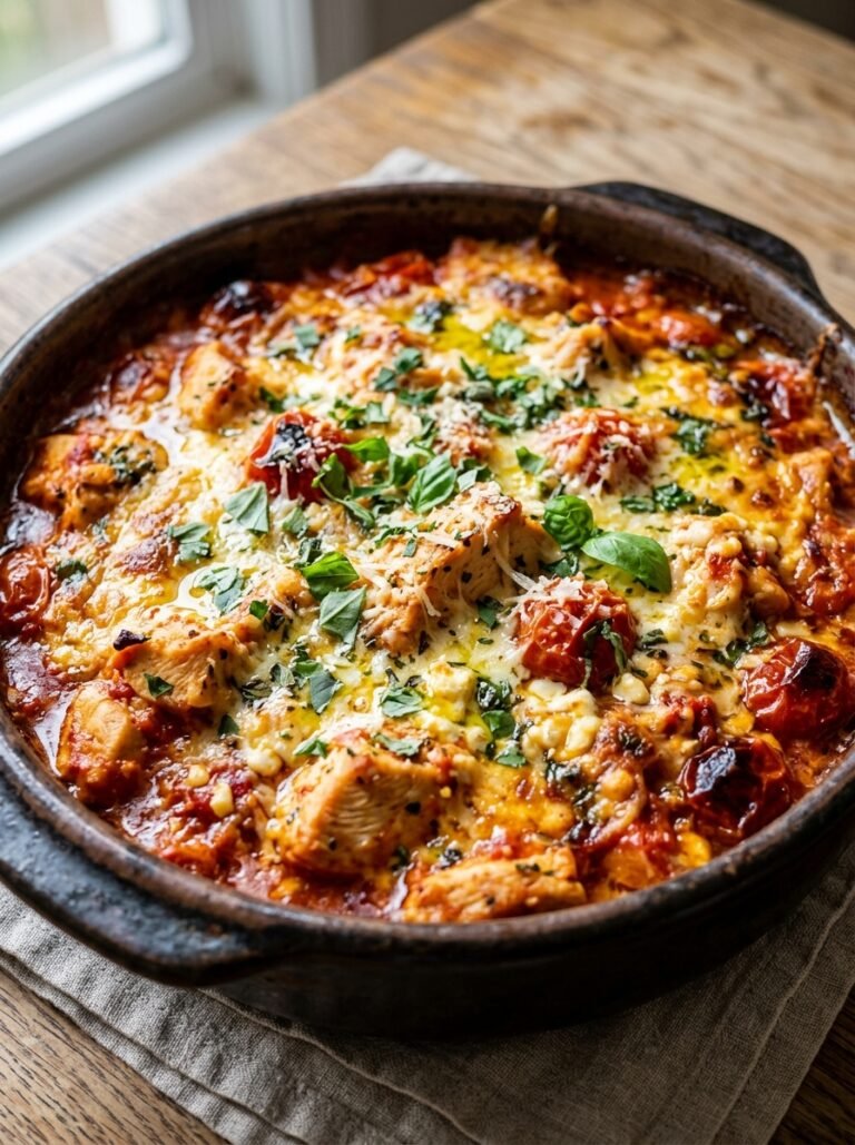 Easy High Protein Chicken Tomato Cottage Cheese Bake 17 Chicken tomato cottage cheese bake 202606111310