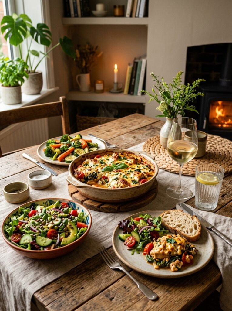 Easy High Protein Chicken Tomato Cottage Cheese Bake 15 Chicken tomato cottage cheese bake 202606111311