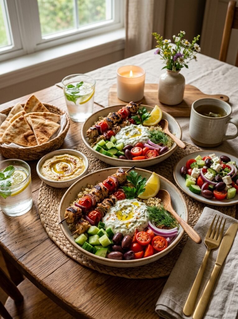 Easy High Protein Chicken Tzatziki Cucumber Bowls 15 Chicken tzatziki cucumber bowls 202605212131 1