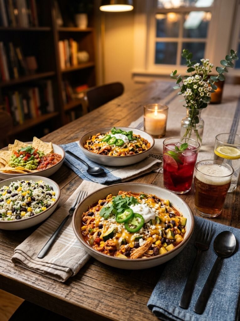 easy high protein chicken zucchini enchilada bowls 15 Chicken zucchini enchilada bowls 202605282140