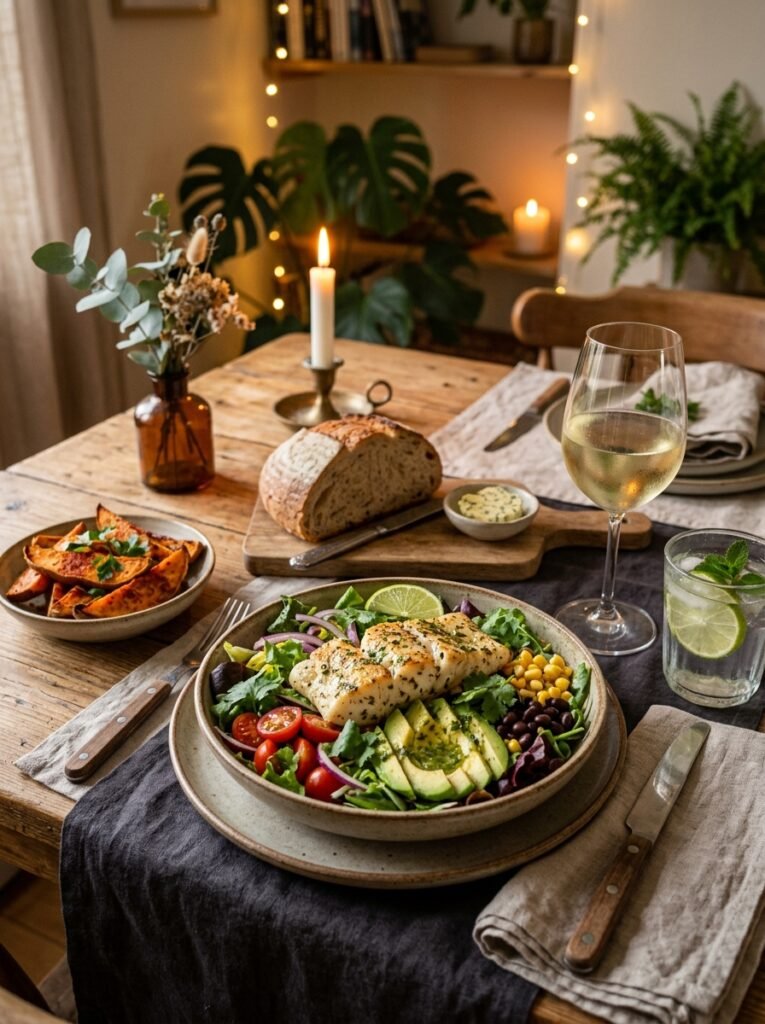 High Protein Cod Avocado Lime Dinner Salad 15 Cod avocado lime dinner salad 202605212116 3