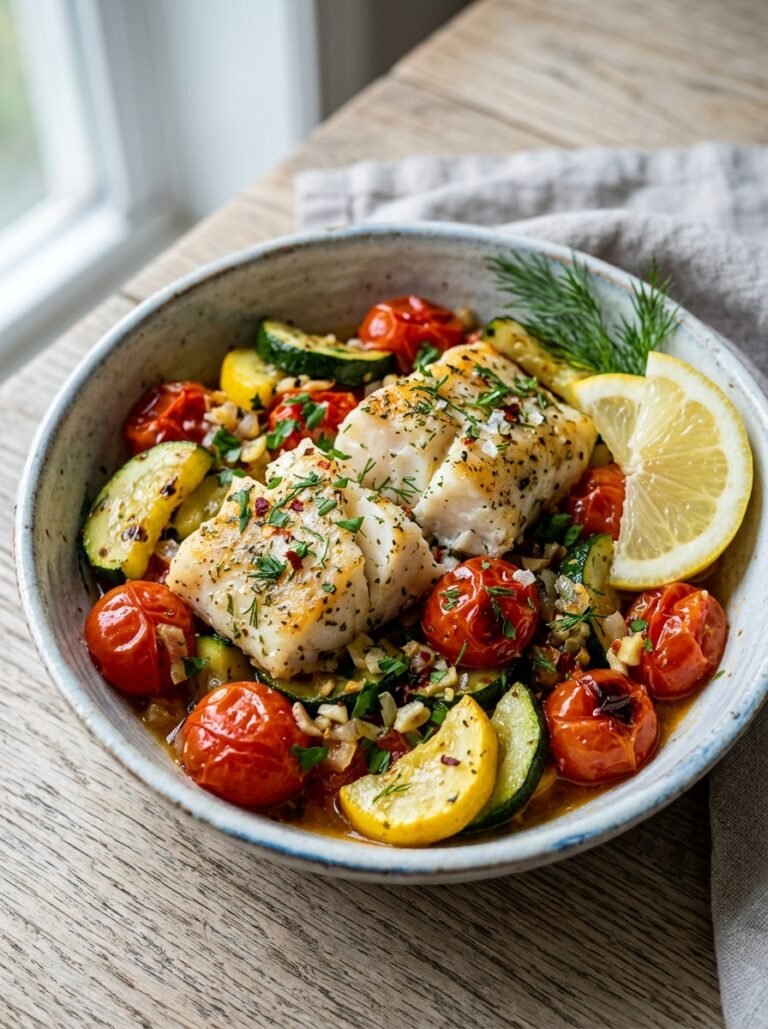 high protein low calorie cod zucchini tomato bowl: A Complete Homemade Recipe Guide 17 Cod zucchini tomato bowl 202605112348