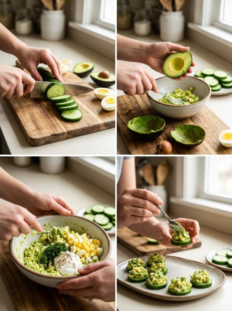 high protein avocado egg cucumber bites 14 Cooking avocado egg cucumber bites 202606051409