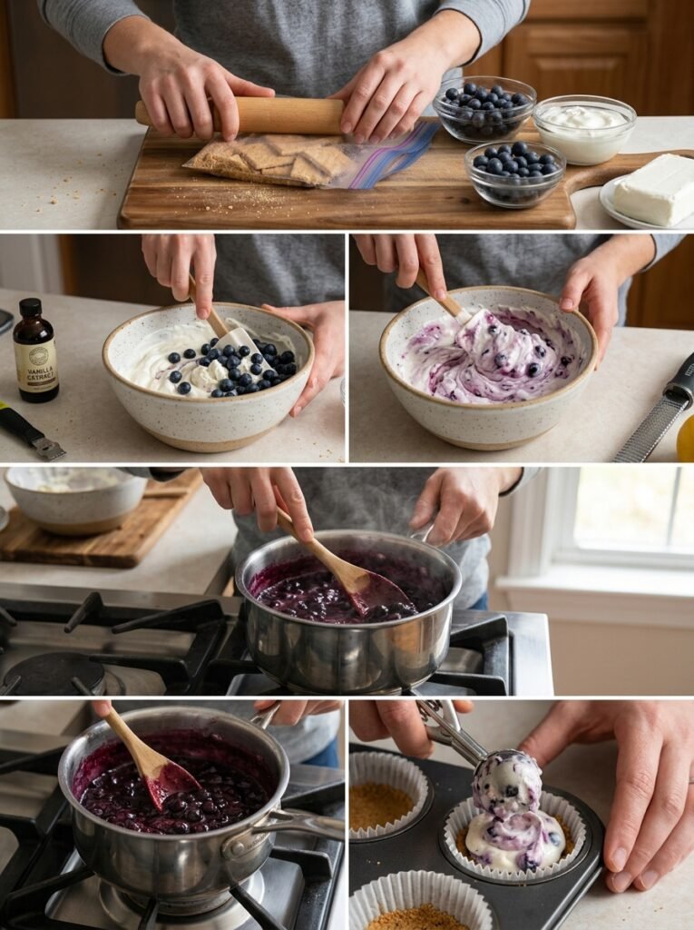 high protein blueberry cheesecake yogurt bites 14 Cooking blueberry cheesecake yog… 202605102034