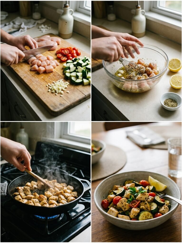 Easy High Protein Chicken Lemon Zucchini Plates 14 Cooking chicken lemon zucchini p… 202606021424
