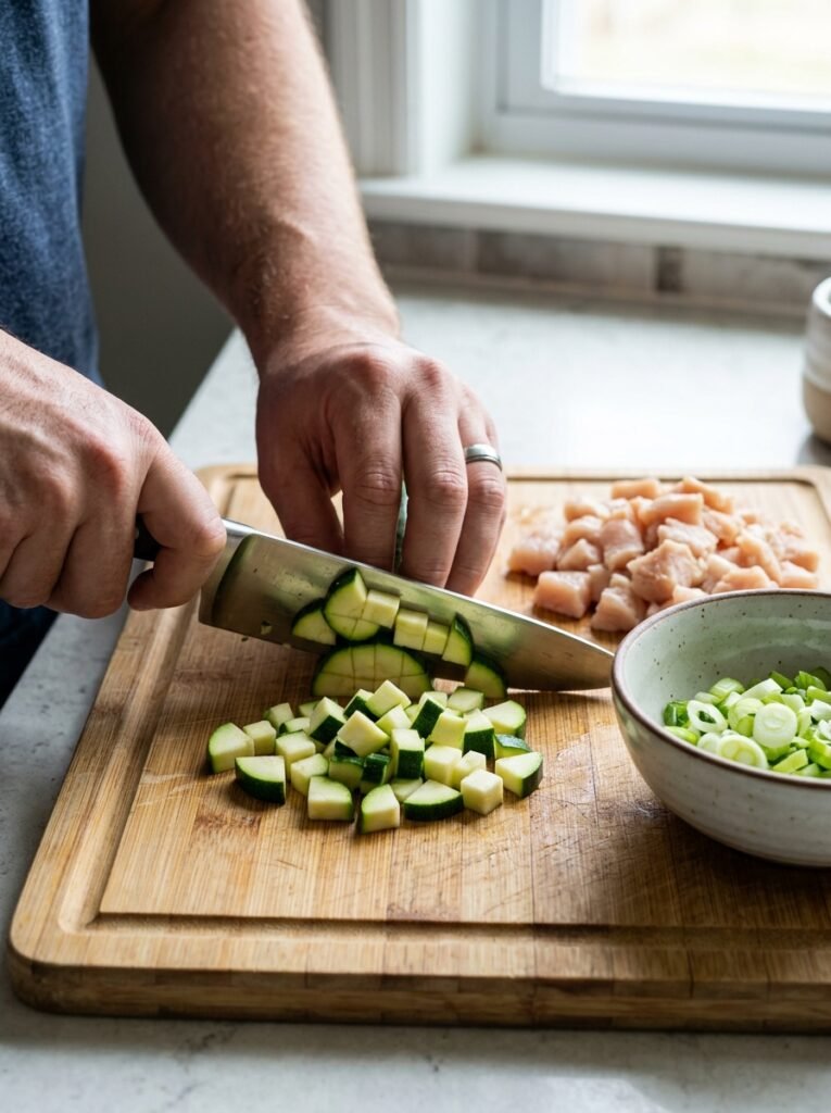 High Protein Low Calorie Chicken Zucchini Soup Bowls 14 Cooking chicken zucchini soup bowls 202605212147