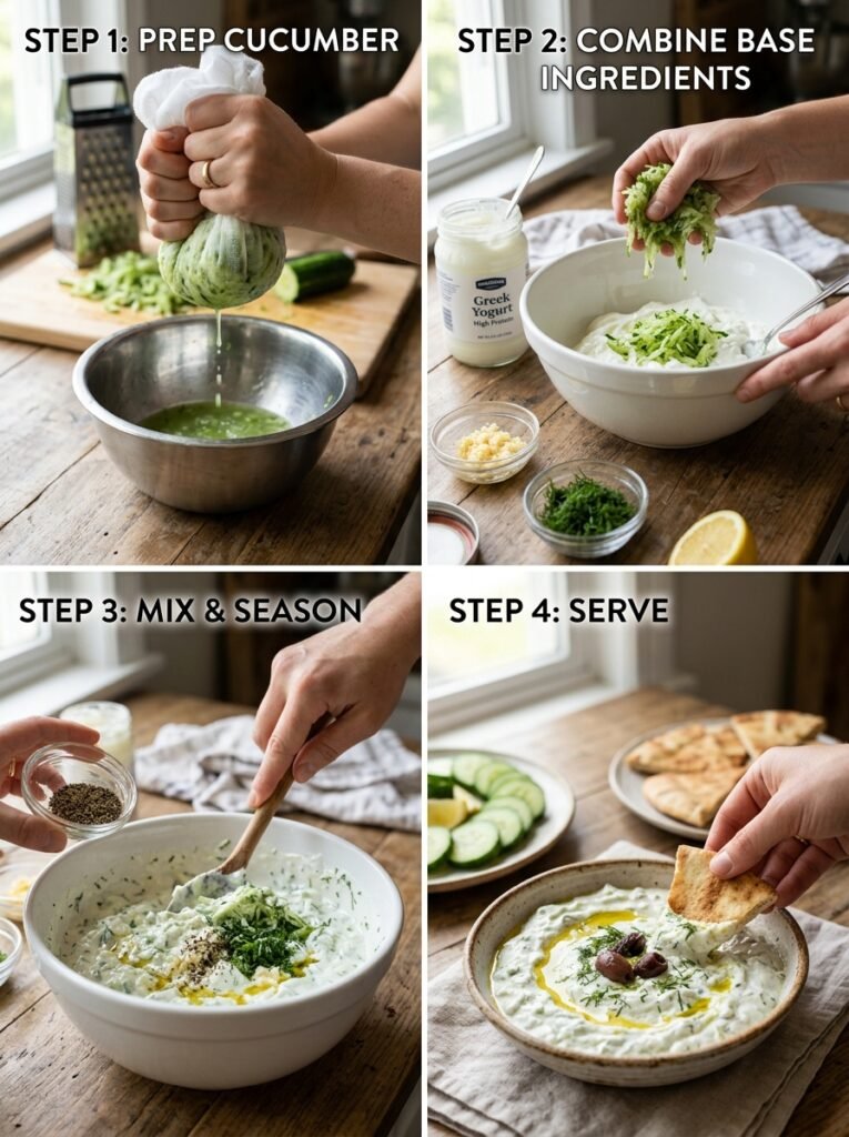 High Protein Greek Yogurt Cucumber Tzatziki Dip 14 Cooking greek yogurt cucumber tz… 202606111315