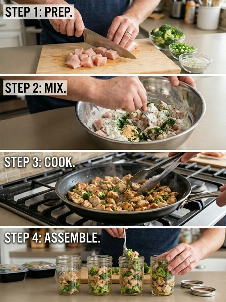 high protein ranch chicken snack jars: Ultimate Protein-Packed Recipe 14 Cooking ranch chicken snack jars 202605061454