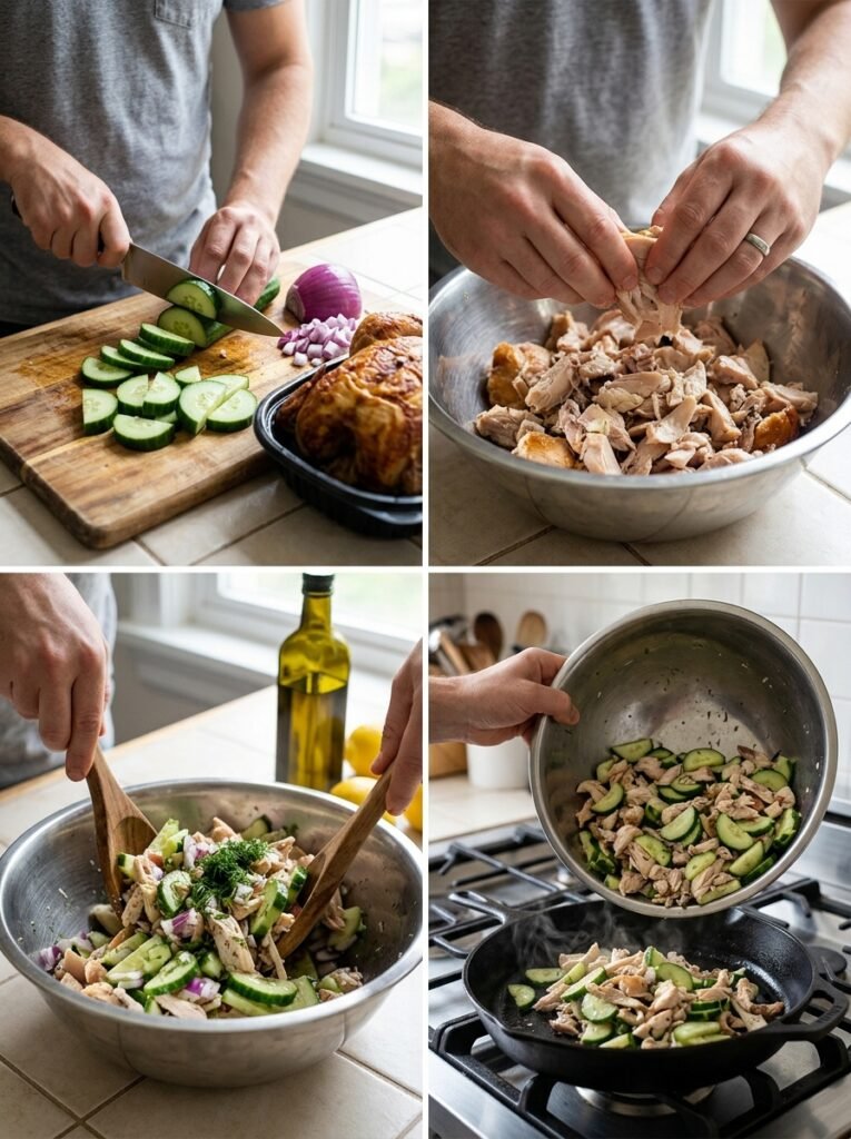 Cooking rotisserie chicken cucum… 202605021421
