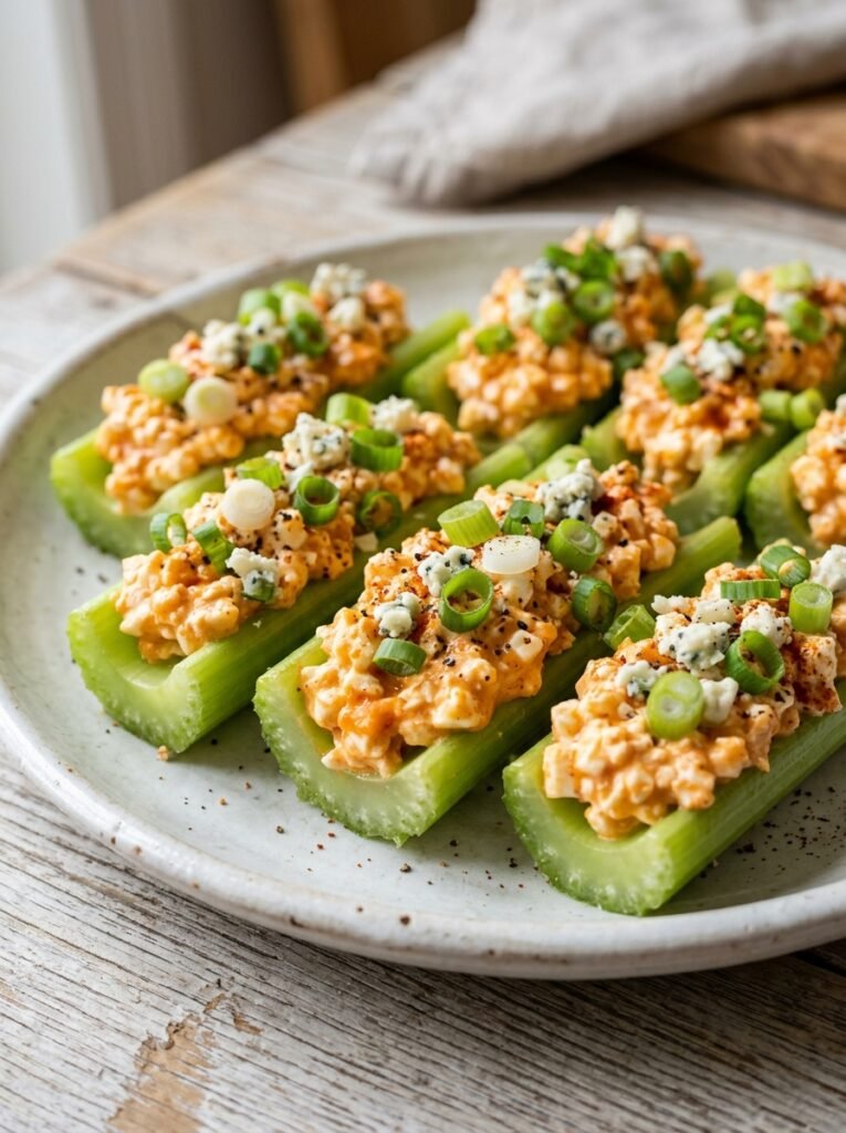high protein cottage cheese buffalo celery boats 12 Cottage cheese buffalo celery boats 202605052204
