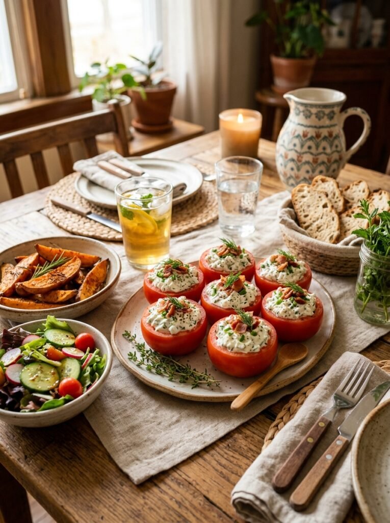 high protein cottage cheese ranch tomato cups 15 Cottage cheese cups side dishes 202606091338