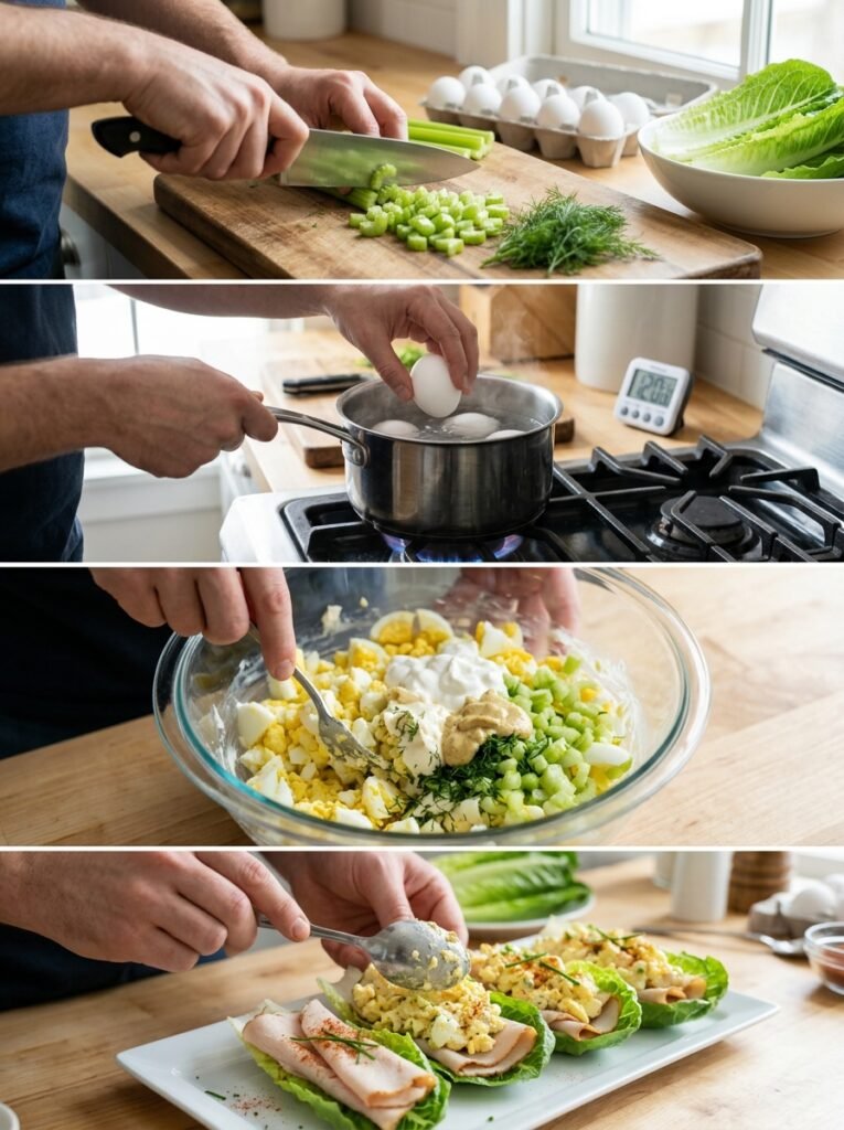 High Protein Egg Salad Turkey Lunch Boats: A Quick and Healthy Meal 14 Egg salad turkey lunch boats 202605151919 2