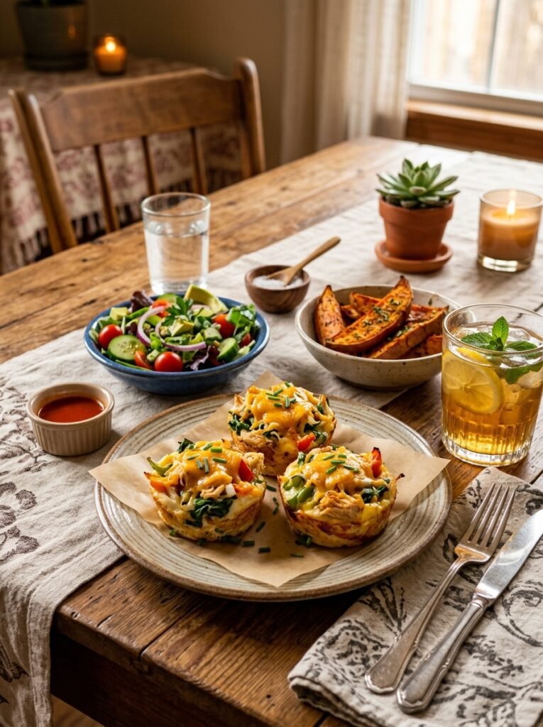 Egg white chicken cups setup 202605301403