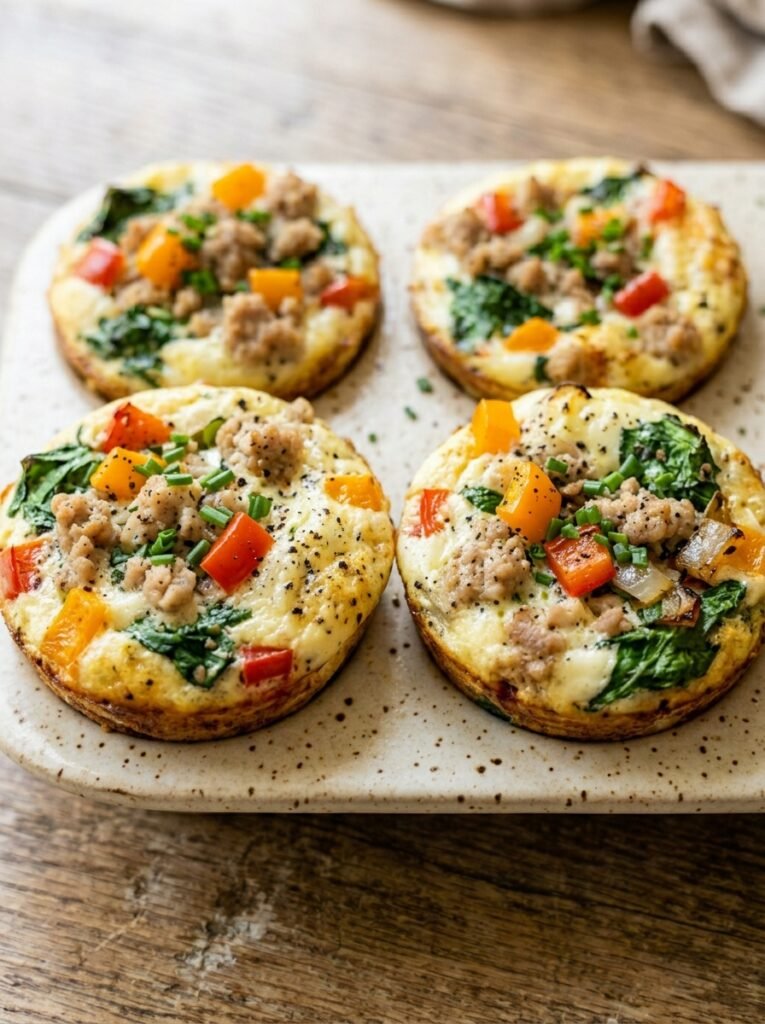 high protein low calorie egg white turkey scramble cups 12 Egg white turkey scramble cups 202606051416