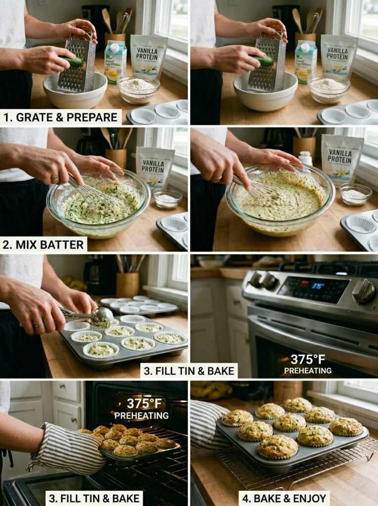 easy high protein egg white zucchini muffins 14 Egg white zucchini muffins cooking 202605081720
