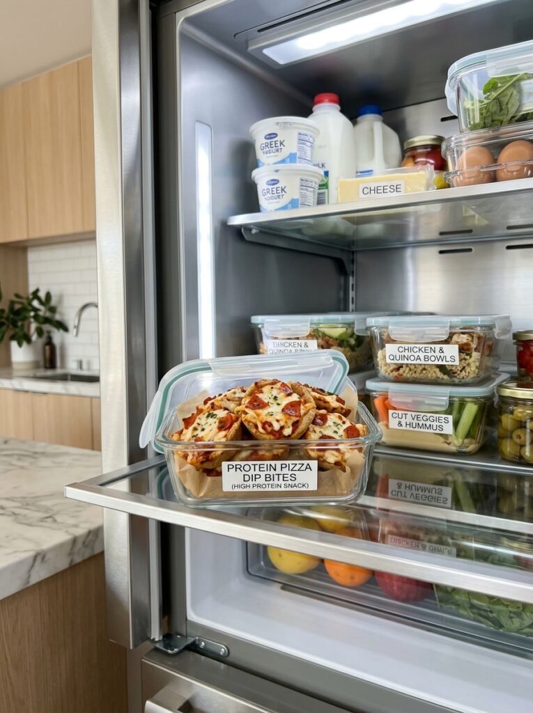 High Protein Cottage Cheese Pizza Dip Bites Recipe 16 Food storage containers cottage … 202606061548