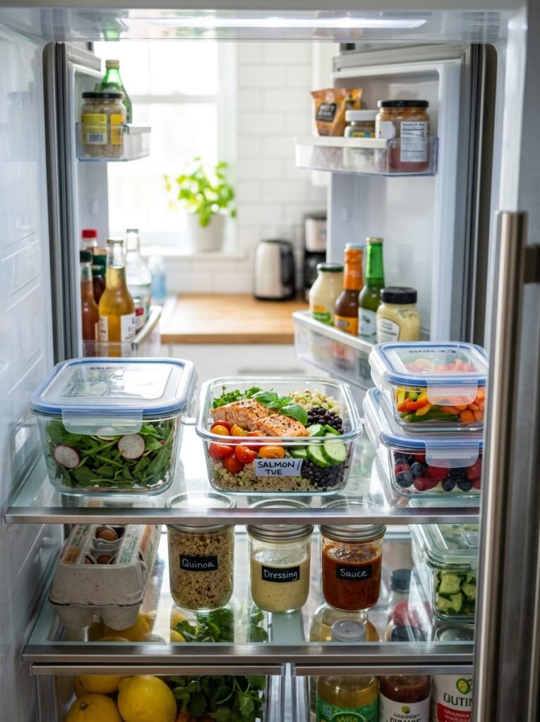 Food storage containers salmon bowl 202605240027