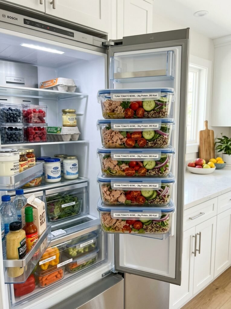 high protein low calorie tuna tomato bowls 16 Food storage containers tuna bowls 202605041430